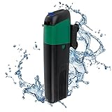 FREESEA Aquarium Power Filter Pump: 5 Watt Pump Internal Filter Increase Oxygen 4 in 1 Pump | 132 GPH for Up to 150 Gallon Photo, best price $32.88 new 2024