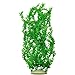 Foto E.YOMOQGG Plantas artificiales de algas marinas, decoración de acuario para decoración de pecera, hierba de plástico acuático subacuático, 50,8 cm de alto, adorno para paisaje (verde)