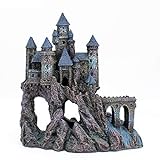 Penn-Plax Castle Aquarium Decoration Hand Painted with Realistic Details Over 14.5 Inches High Part A Photo, best price $55.00 new 2024