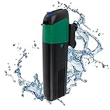 FREESEA Aquarium Power Filter Pump: 5 Watt Pump Internal Filter Increase Oxygen 4 in 1 Pump | 132 GPH for Up to 150 Gallon Photo, best price $32.88 new 2025