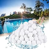 Lunriwis Filter Balls,700g Pool Filterbälle Ersetzen 25 kg Filtersand für Sandfilteranlage.hohe Wasserdurchlässigkeit, Filterbälle für Pool/Filterpumpe/Aquarium Sandfilter Foto, bester Preis 10,69 € neu 2024