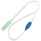 Aquarium Fish Tank Siphon and Gravel Cleaner,Hand Syphon Pump Fish Tank Cleaner Long Nozzle Water Changer to Drain and Replace Water in Minutes (Large) Photo, best price $10.98 new 2024