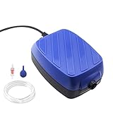 FYD 3W Aquarium Air Pump Ultra Quiet 1.8L/Min with Accessories for Up to 30 Gallon Fish Tank Photo, best price $10.99 new 2023