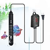 SZELAM Aquarium Heater, 300W Fish Tank Heater with External Controller Dual LED Temp Display for Saltwater and Freshwater Submersible Fish Heater for Betta Fish Tank 5-26 Gallon Photo, best price $18.58 ($18.58 / Count) new 2024