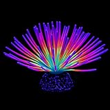 Uniclife Aquarium Imitative Rainbow Sea Urchin Ball Artificial Silicone Ornament with Glowing Effect for Fish Tank Landscape Decoration Photo, best price $7.49 new 2024