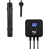 hygger 200W Aquarium Heater with LED Digital Temperature Controller, Submersible Fish Tank Heater for 15-30 Gallon Tank Photo, best price $49.99 new 2024