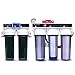 Photo LiquaGen - 6 Stage Heavy Duty - 0 TDS/PPM Reverse Osmosis/Deionization Aquarium Reef Water Filter System, 150 GPD | Ultimate Purification RO/DI Machine w/Dual Deionization Canisters
