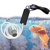 Quietest Aquarium Air Pump - Air Stone and Hose Included - Low Power Usage - USB Air Pump (Black) Photo, best price $8.99 new 2024