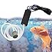 Photo Quietest Aquarium Air Pump - Air Stone and Hose Included - Low Power Usage - USB Air Pump (Black)