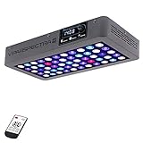 VIPARSPECTRA Timer Control Dimmable 165W LED Aquarium Light Full Spectrum for Grow Coral Reef Marine Fish Tank LPS/SPS Photo, best price $159.99 new 2023
