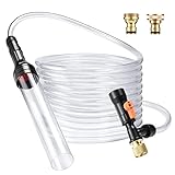 Piosoo Aquarium Water Changer Kit, Automatic Vacuum Siphon Fish Tank Gravel Cleaner Tube - Universal Quick Pump Aquarium Water Changing and Filter Tool with 30ft Long Hose Photo, best price $34.99 new 2024