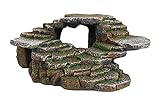 PENN-PLAX Reptology Shale Scape Step Ledge & Cave Hideout – Decorative Resin for Aquariums & Terrariums – Great for Reptiles, Amphibians, and Fish – Medium Photo, best price $13.17 new 2024