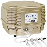 Pawfly 7 W 254 GPH Commercial Air Pump 4 Outlets Manifold Quiet Oxygen Aerator Pump for Aquarium Pond Photo, best price $39.99 new 2023