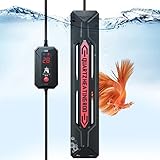 YCDC Submersible Aquarium Heater, 2022 Upgraded 1200W Fish Tank Heater, Quartz Glass, Double Tube Heating and Energy Saving with HD LED Temperature Display, for 140-200 Gallon Fish Tank Photo, best price $65.99 new 2024