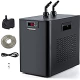 BAOSHISHAN Aquarium Chiller 42gal 1/10 HP Water Chiller for Hydroponics System with Compressor Refrigeration Special Quiet Design for Fish Tank Axolotl Coral Reef Tank 160L Photo, best price $399.50 new 2024