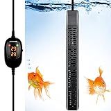 JOYOHOME Aquarium Heater, 500W Fish Tank Thermostat Heater with Dual LED Temp Controller Suitable for Marine Saltwater and Freshwater Photo, best price $39.99 new 2024