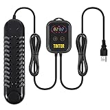 Submersible Aquarium Heater, 800W/1200W fish tank heater, double tube heating, rapid heating and energy saving, LED digital temperature controller, suitable for sea water and fresh water(1200W) Photo, best price $99.69 new 2023