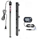 Soyon Aquarium Heater 500W, Fish Tank Heater with Adjustable Temperature 80 Gallon-100 Gallon Submersible Water Heater (500W with Extra Thermometer) Photo, best price $20.99 new 2024