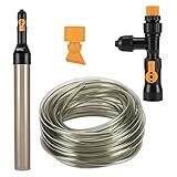 hygger Bucket-Free Aquarium Water Change Kit Fish Tank Auto Siphon Pump Gravel Cleaner Tube with Long Hose Water Changer Maintenance Tool 49-FEET Photo, best price $39.99 new 2023