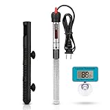 Kinbo Aquarium Heater 300 Watt Submersible Fish Tank Heater Adjustable Temperature with Diving Thermometer and Protective Case Suction Cup Photo, best price $16.99 new 2024