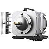 VIVOHOME Electromagnetic Commercial Air Pump, 32W 950GPH 6 Outlets for Aquariums, Fish Tank and Hydroponic Systems Photo, best price $49.99 new 2024