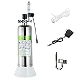 ZRDR CO2 Generator System Carbon Dioxide 2L with Dual Gauge Display Pressure Gauge Automatic Pressure Relief Valve Bubble Counter for Plants Aquarium, Stable Output Photo, best price $99.99 new 2024