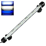 MingDak Submersible LED Aquarium Light,Fish Tank Light with Timer Auto On/Off, White & Blue LED Light bar Stick for Fish Tank, 3 Light Modes Dimmable,6W,11 Inch Photo, best price $12.99 new 2023