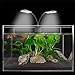 Foto Foreverup LED Aquarium Licht, Aquarium Beleuchtung mit Clip, Clip-on Aquarium Lampe Fish Tank Lights Aquarium Clip Licht für Fisch Tank Pflanze, Zierfische, Wasserpflanzen, EU-Stecker (weißes Licht)