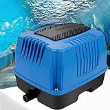 VEVOR Linear Air Pump, 40W/110V Septic Air Pump, 28Kpa Septic Aerator Pump w/17 Outlets Diffuser, Max Air Flow Rate 1350GPH, Max Water Depth 3.3ft for Fish Pond, Aquarium, Hydroponics, Septic System Photo, best price $129.99 new 2024