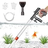 STARROAD-TIM Fish Tank Gravel Cleaner Newly Upgraded Fish Tank Water Changer with Air Pressure Button Long Nozzle Water Flow Controller for Fish Tank Cleaning Gravel and Sand Photo, best price $18.99 new 2023