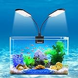 WEAVERBIRD LED Aquarium Beleuchtung X7 Gemini Clip-on Fisch Tank Licht 15W 32 LED Lampe Weiß Aquarium Gepflanzt Clip Lampe Foto, bester Preis 16,99 € neu 2024