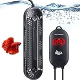 AQQA Aquarium Heater 500W 800W Submersible Fish Tank Heater with Double Explosion-Proof Quartz Tubes and External LCD Display Controller for Marine Saltwater and Freshwater Photo, best price $74.99 new 2023