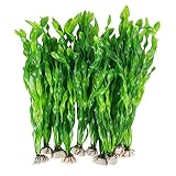 MyLifeUNIT Artificial Seaweed Water Plants for Aquarium, Plastic Fish Tank Plant Decorations 10 PCS (Green) Photo, best price $13.99 ($1.40 / Count) new 2023