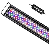 hygger Advanced Full Spectrum LED Aquarium Light with 24/7 Lighting Cycle 6 Colors 5 Intensity Customize Fish Tank Light for 48-54 in Freshwater Planted Tank with Timer Photo, best price $67.99 new 2023