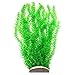 Photo Lantian Grass Cluster Aquarium Décor Plastic Plants Extra Large 23 Inches Tall, Green