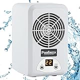 Poafamx Aquarium Water Chiller Heater 5gal Fish Tank Cooling Heating System Quiet for Household Fish Farm Water Grass Jellyfish Coral 110V with Pump and Pipe Photo, best price $125.00 new 2023