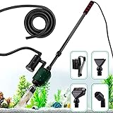 QODISA Aquarium Gravel Cleaner, New Upgrade Quick Vacuum Water Changer with Electric Automatic Removable Fish Tank Cleaning Tools Sand Cleaner Accessories Siphon Universal Pump Aquarium Water Changing Photo, best price $35.99 ($35.99 / Pound) new 2024