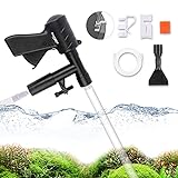 FREESEA Fish Tank Gravel Cleaner: Aquarium Siphon Vacuum Gravel Cleaner with Algae Scraper Water Flow Controller 5 in 1 Quick Water Changer for Fish Tank Gravel Sand Cleaning Photo, best price $18.99 new 2024