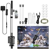 HiTauing Electric Aquarium Gravel Cleaner, 317GPH DC 24V/24W Automatic Fish Tank Cleaning Tool Set Removable Vacuum Water Changer Sand Washer Filter Changer Photo, best price $35.99 new 2024