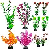 Nothers 10 Premium Fish Tank Accessories or Fish Tank Decorations ,a Variety of Sizes and Styles of Aquarium Plants or Aquarium Decorations,Including Large, Medium and Small Fish Tank Plants Photo, best price $6.98 new 2023