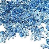 KISEER Clear Aquarium Glass Stone Bulk 1 LB Sea Glass Beads Gems Marbles Pebbles Gravel Rock for Aquarium, Fish Tank, Garden, Vase Fillers, Succulent Plants Decor (Sea Blue) Photo, best price $11.49 new 2023