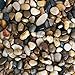 Photo Galashield River Rocks Polished Pebbles Decorative Stones Natural Aquarium Gravel (2 lb Bag)