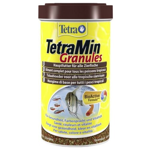 Сухой корм  для  рыб, рептилий Tetra TetraMin Granules, 1 л, 400 г фотография