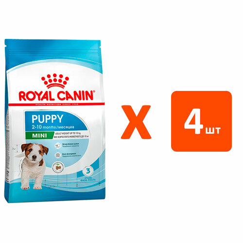 ROYAL CANIN MINI PUPPY для щенков маленьких пород (4 кг х 4 шт) фотография