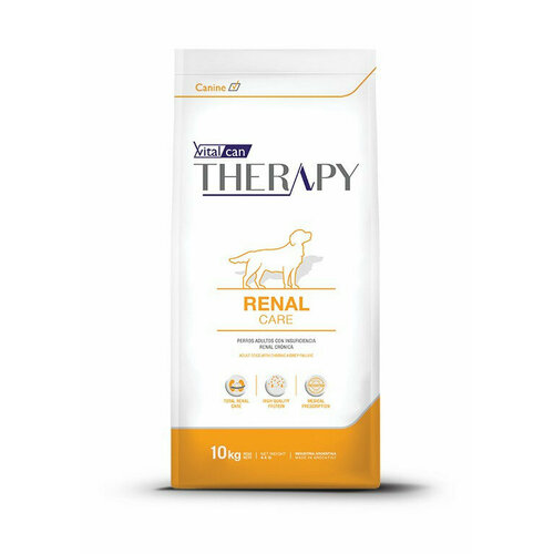 Vitalcan Therapy Canine Renal Care сухой корм для взрослых собак, при болезнях почек, с рисом и курицей - 10 кг фотография