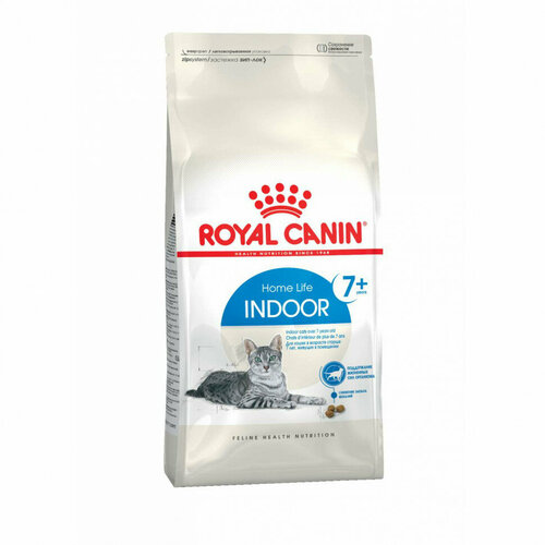 Сухой корм для кошек старше 7 лет Royal Canin живущих в помещении 400 г фотография