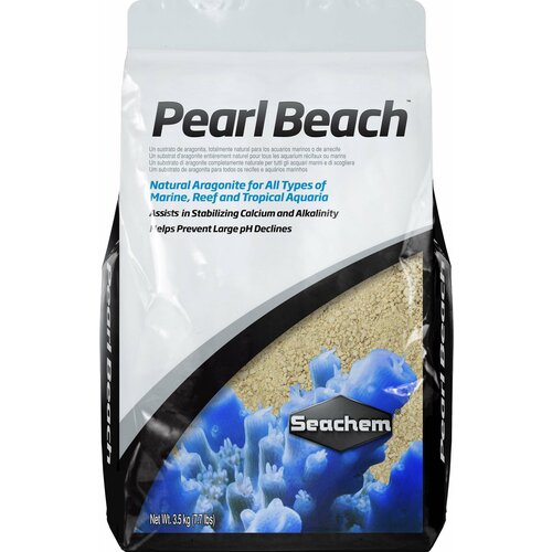 Грунт Seachem Pearl Beach, 3,5 кг фотография