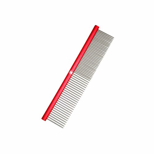 Гребень для груминга животных Dimi Red Comb 19cm фотография