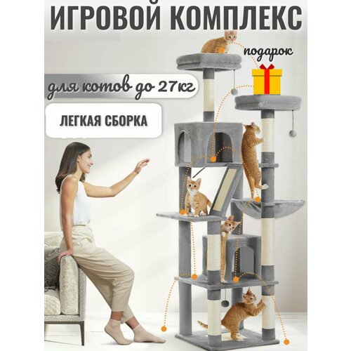 Игровой комплекс для кошек фотография