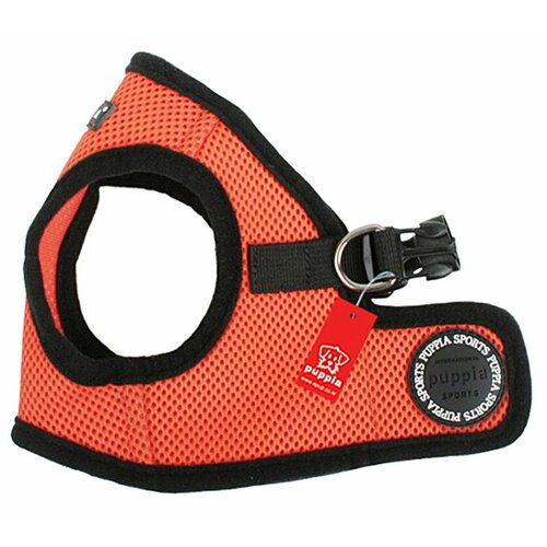 фотография Шлейка Puppia Soft vest harness B, обхват шеи 46  см, оранжевый, XXL, купить онлайн 2322 рубл